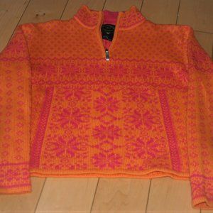 Obermeyer 1947 Signature Nordic Pattern Sweater M - image 1